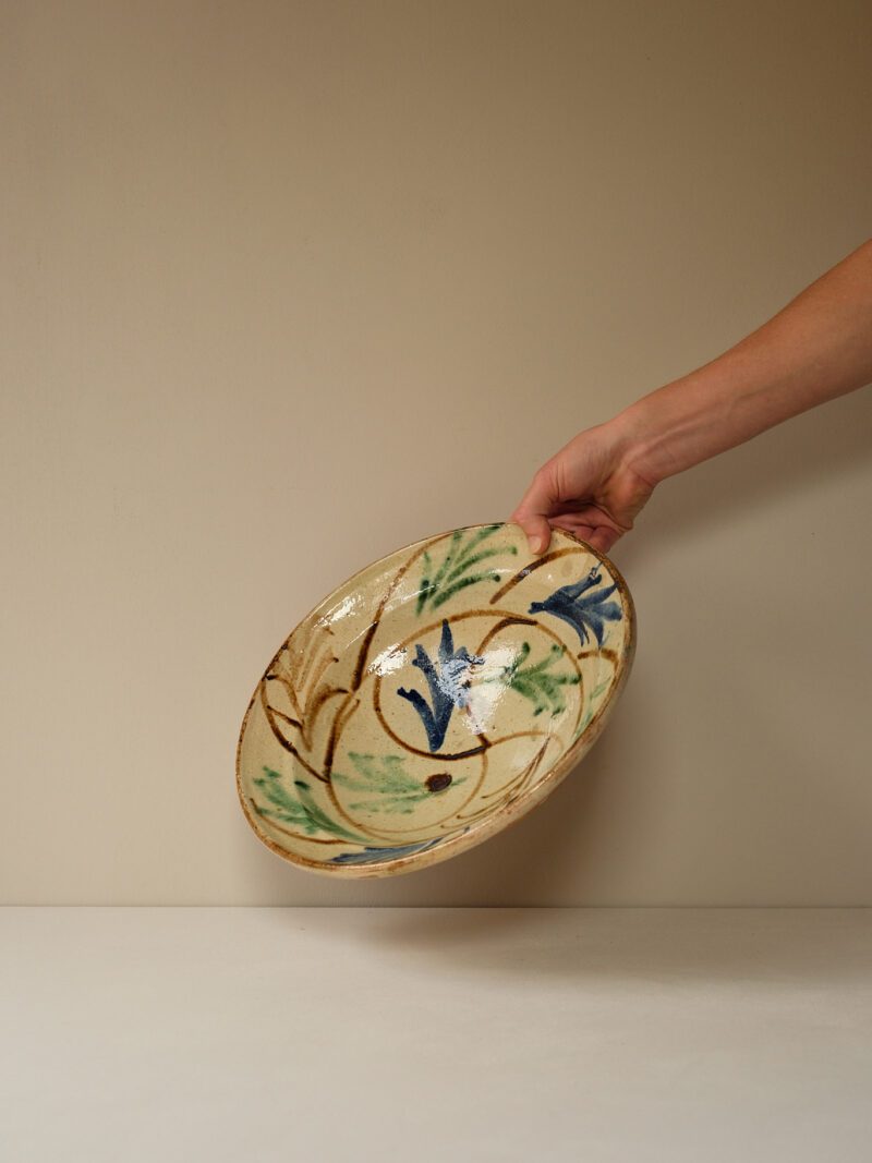 Antique 19th Century Earthenware Bowl