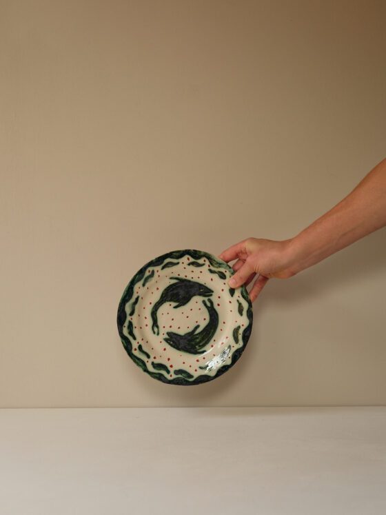 Decorative Plate by Morag MacInnes