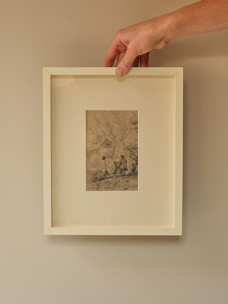 Artist Sketchbook Series - Pencil Drawings of Rural France 1980s