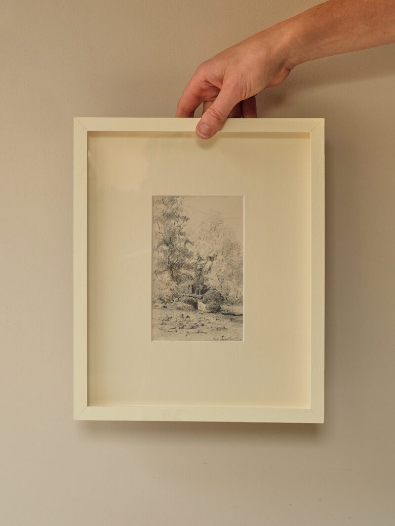 Artist Sketchbook Series - Pencil Drawings of Rural France 1980s