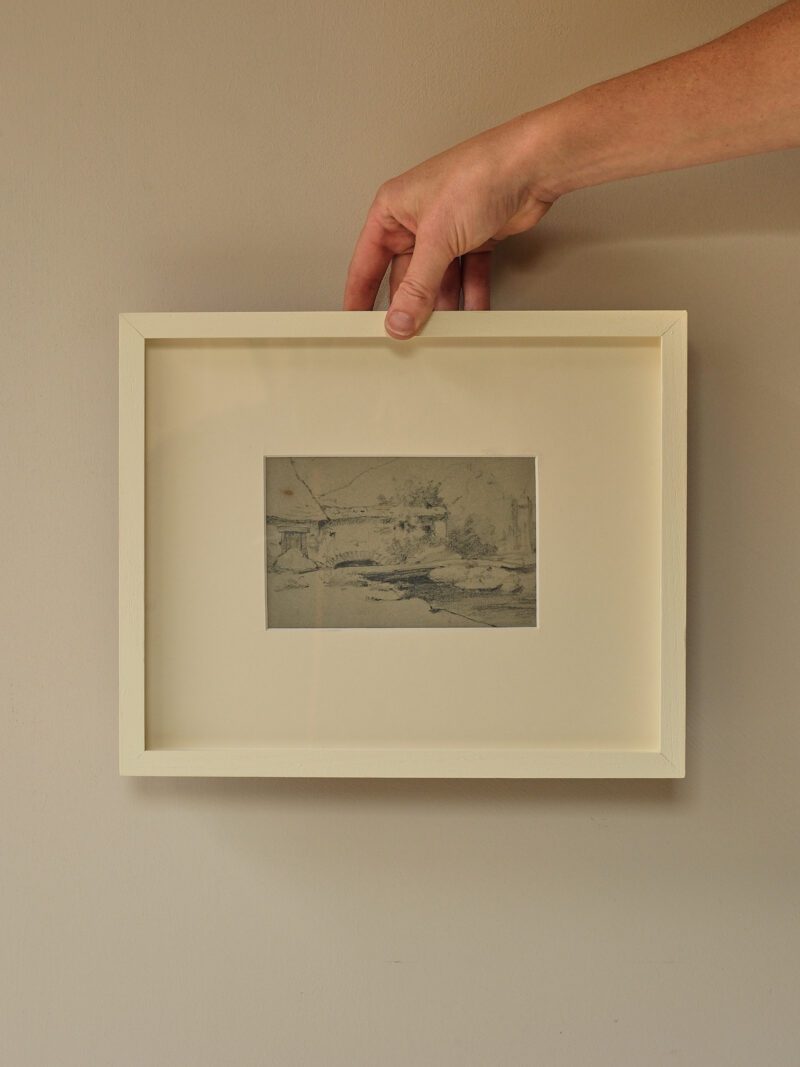 Artist Sketchbook Series - Pencil Drawings of Rural France 1980s