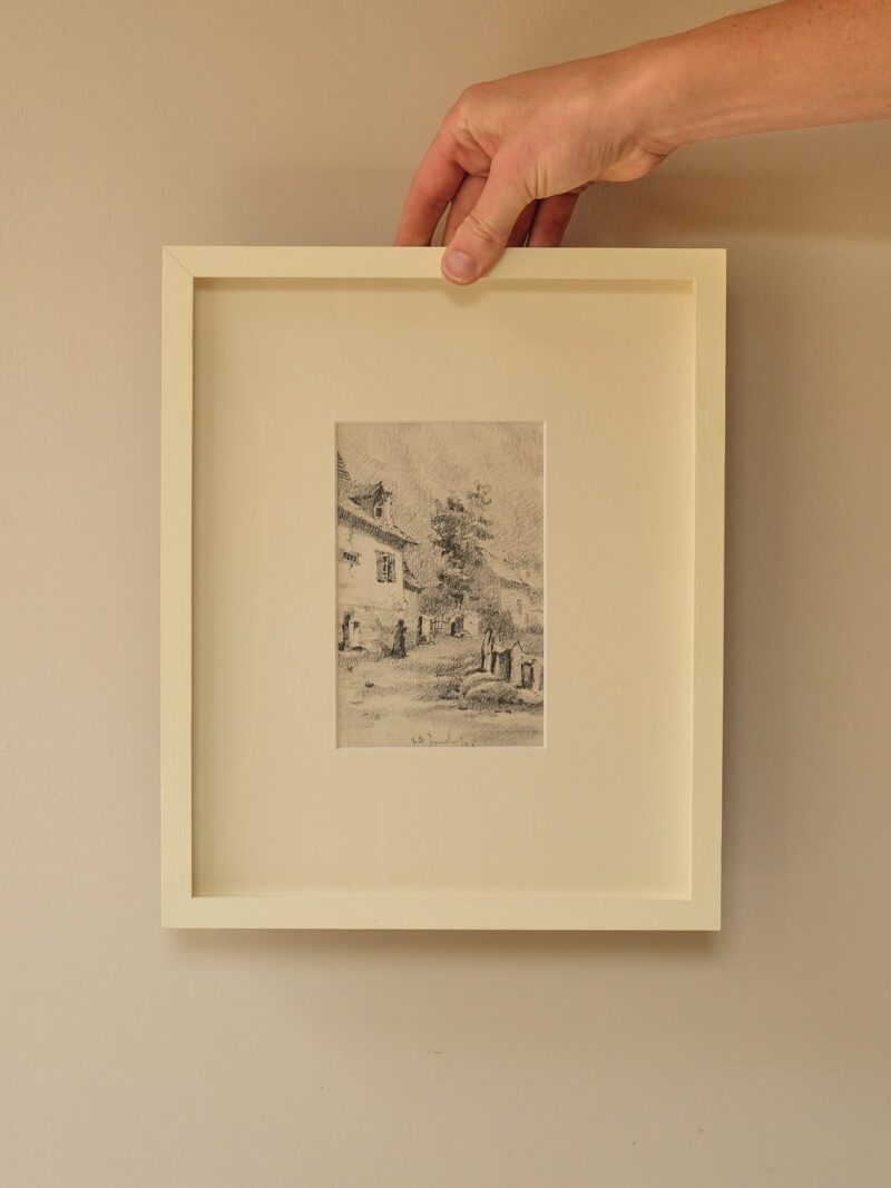 Artist Sketchbook Series - Pencil Drawings of Rural France 1980s