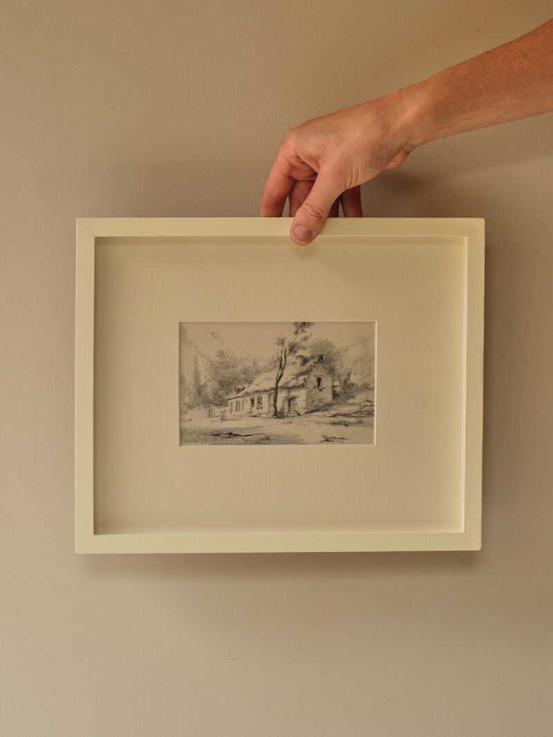 Artist Sketchbook Series - Pencil Drawings of Rural France 1980s