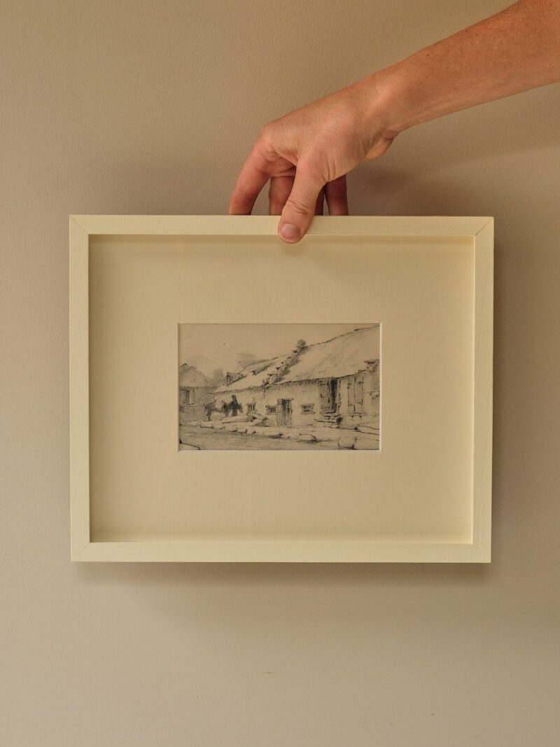 Artist Sketchbook Series - Pencil Drawings of Rural France 1980s