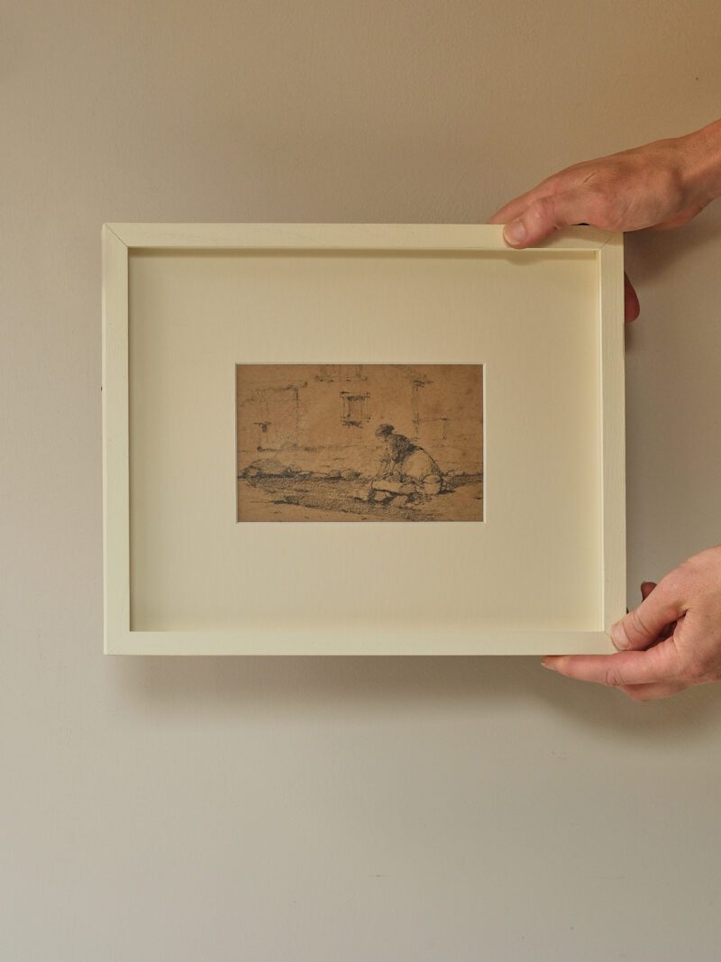 Artist Sketchbook Series - Pencil Drawings of Rural France 1980s