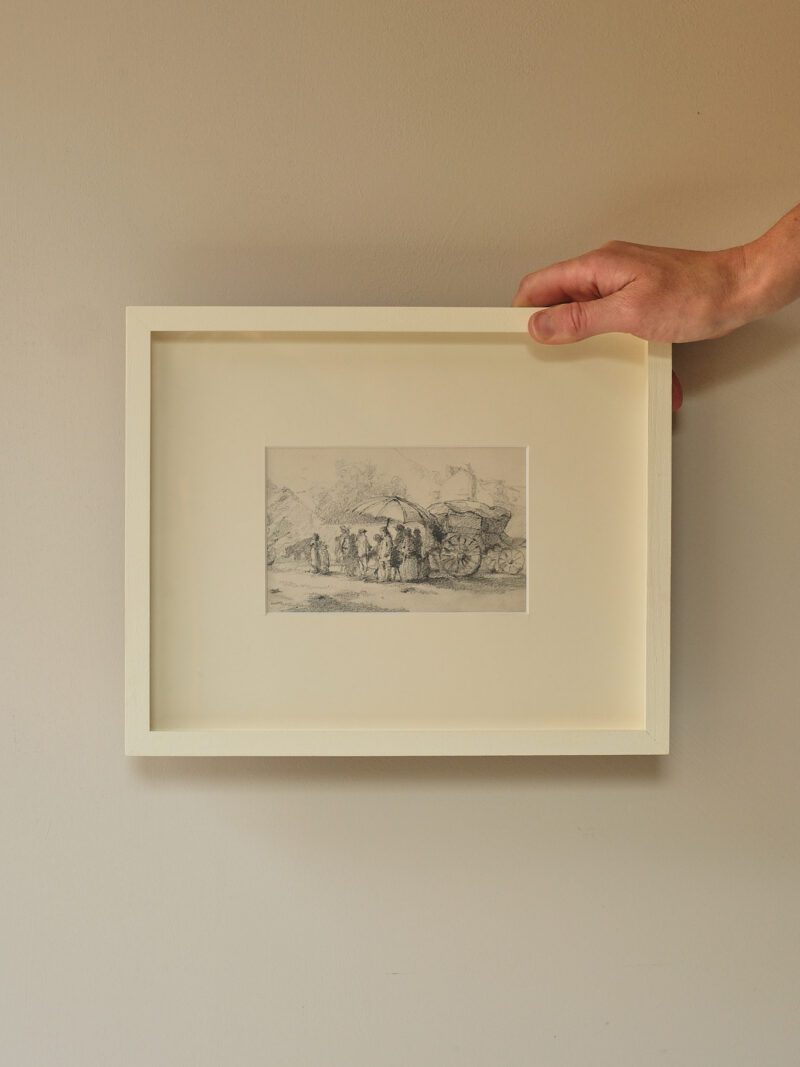Artist Sketchbook Series - Pencil Drawings of Rural France 1980s