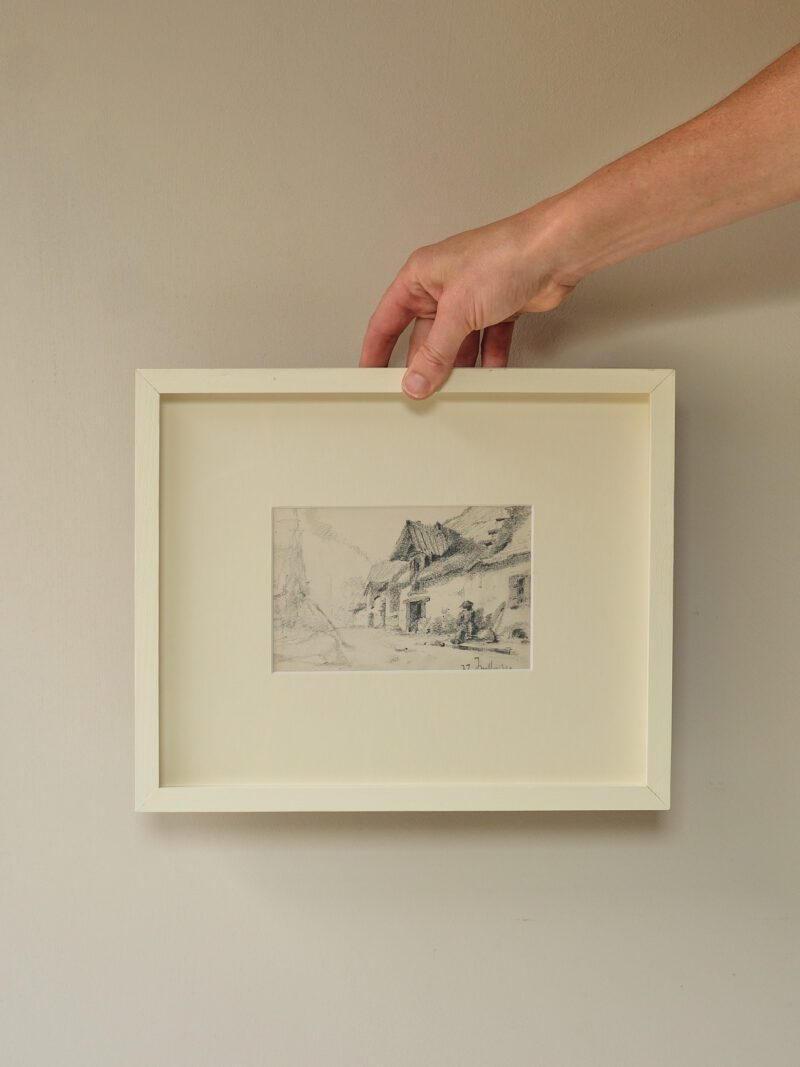 Artist Sketchbook Series - Pencil Drawings of Rural France 1980s