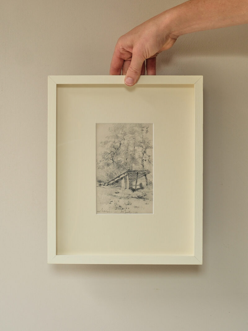 Artist Sketchbook Series - Pencil Drawings of Rural France 1980s