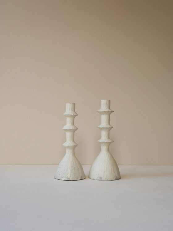 Hand-Built Candlestick by Youkyung Sin