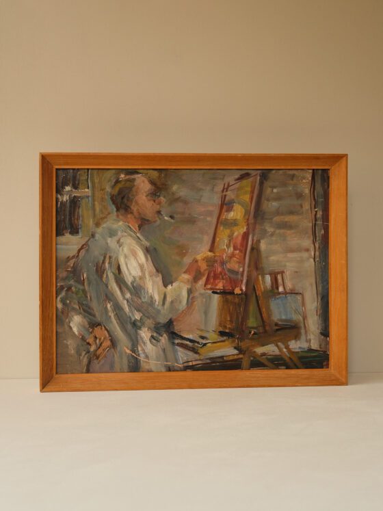 Artist in Studio by Owen Rowley