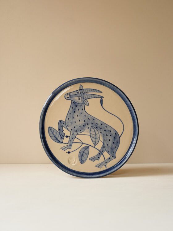 Fantastical Creature Wall Plate by Irina Silivestru