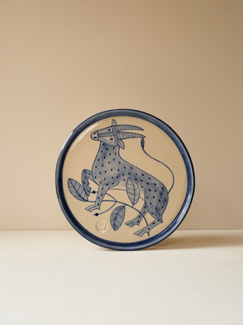Fantastical Creature Wall Plate by Irina Silivestru