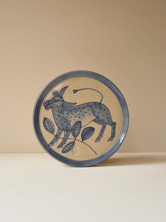 Fantastical Creature Wall Plate by Irina Silivestru