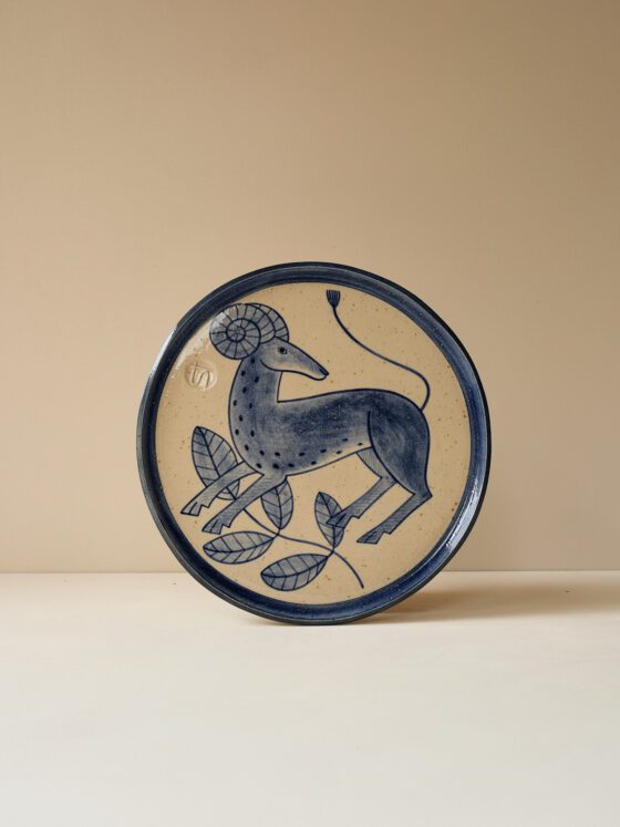 Fantastical Creature Wall Plate by Irina Silivestru