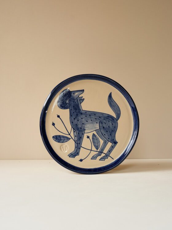 Fantastical Creature Wall Plate by Irina Silivestru