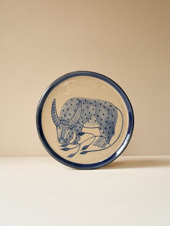 Fantastical Creature Wall Plate by Irina Silivestru