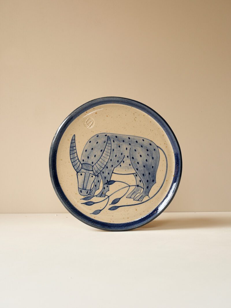 Fantastical Creature Wall Plate by Irina Silivestru