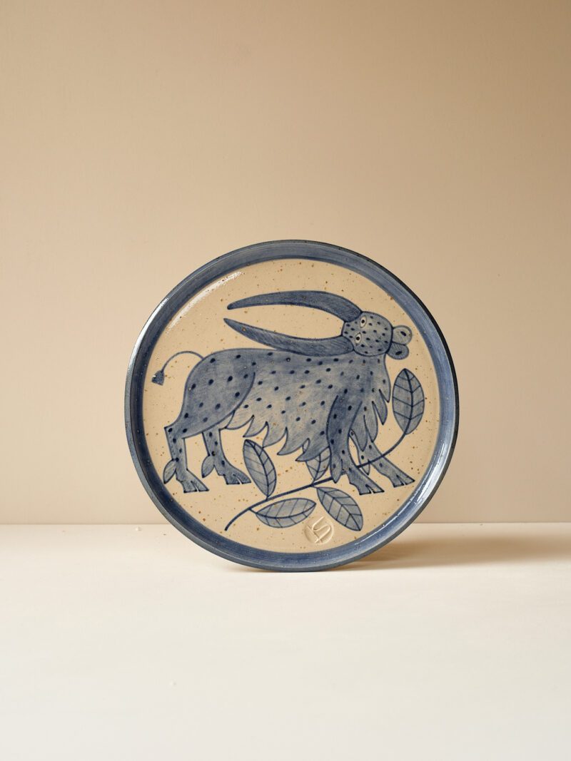 Fantastical Creature Wall Plate by Irina Silivestru