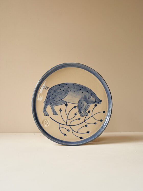 Fantastical Creature Wall Plate by Irina Silivestru