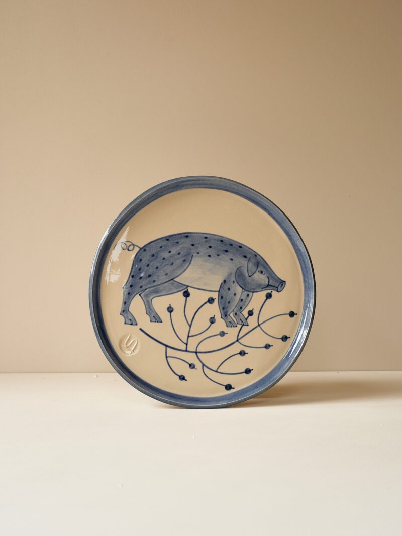 Fantastical Creature Wall Plate by Irina Silivestru