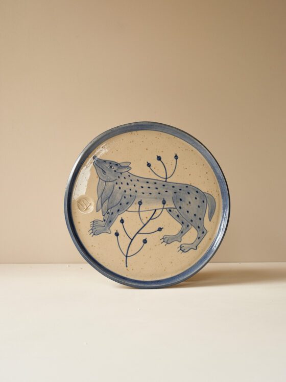 Fantastical Creature Wall Plate by Irina Silivestru