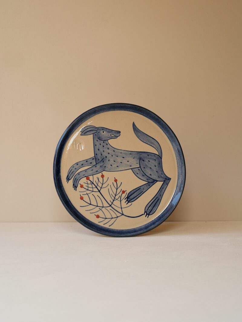 Fantastical Creature Wall Plate by Irina Silivestru
