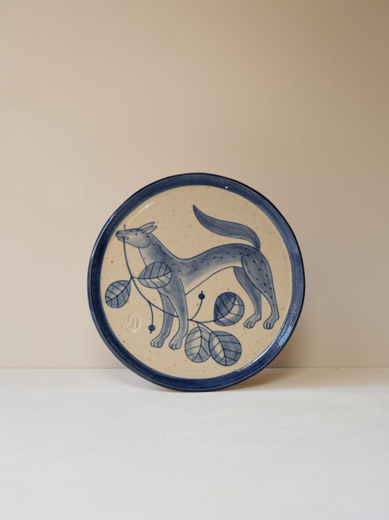 Fantastical Creature Wall Plate by Irina Silivestru