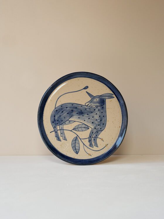 Fantastical Creature Wall Plate by Irina Silivestru
