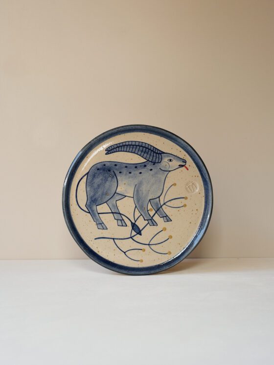 Fantastical Creature Wall Plate by Irina Silivestru