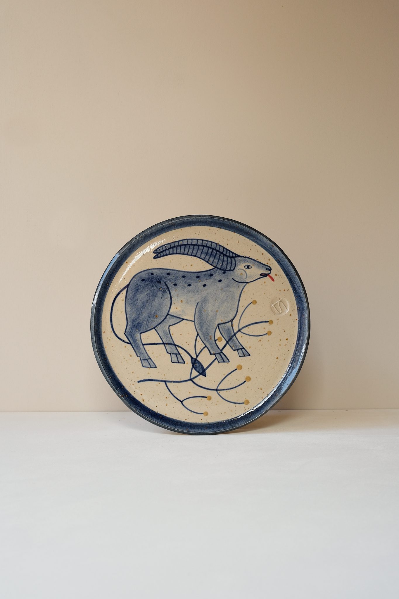 Fantastical Creature Wall Plate by Irina Silivestru