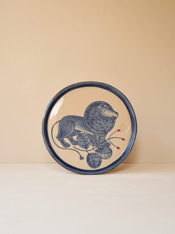 Fantastical Creature Wall Plate by Irina Silivestru