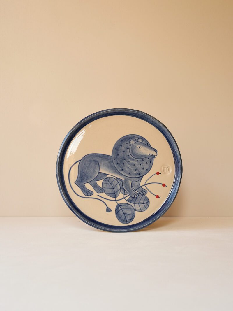 Fantastical Creature Wall Plate by Irina Silivestru