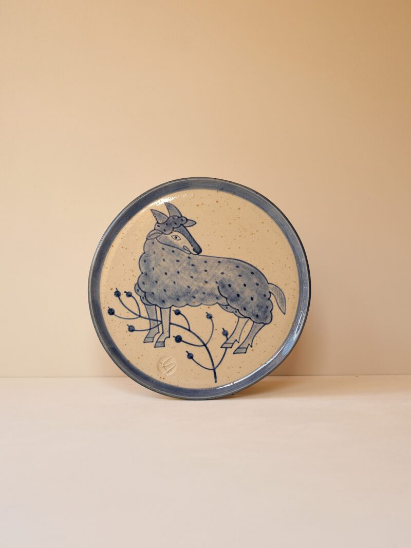 Fantastical Creature Wall Plate by Irina Silivestru