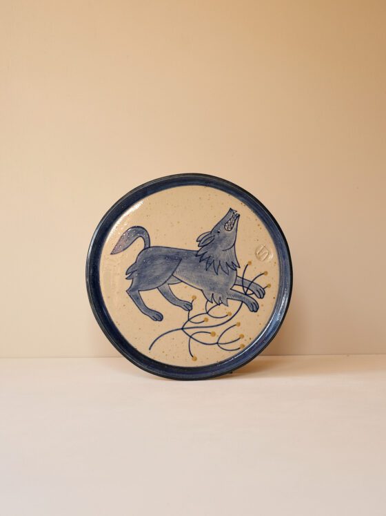Fantastical Creature Wall Plate by Irina Silivestru