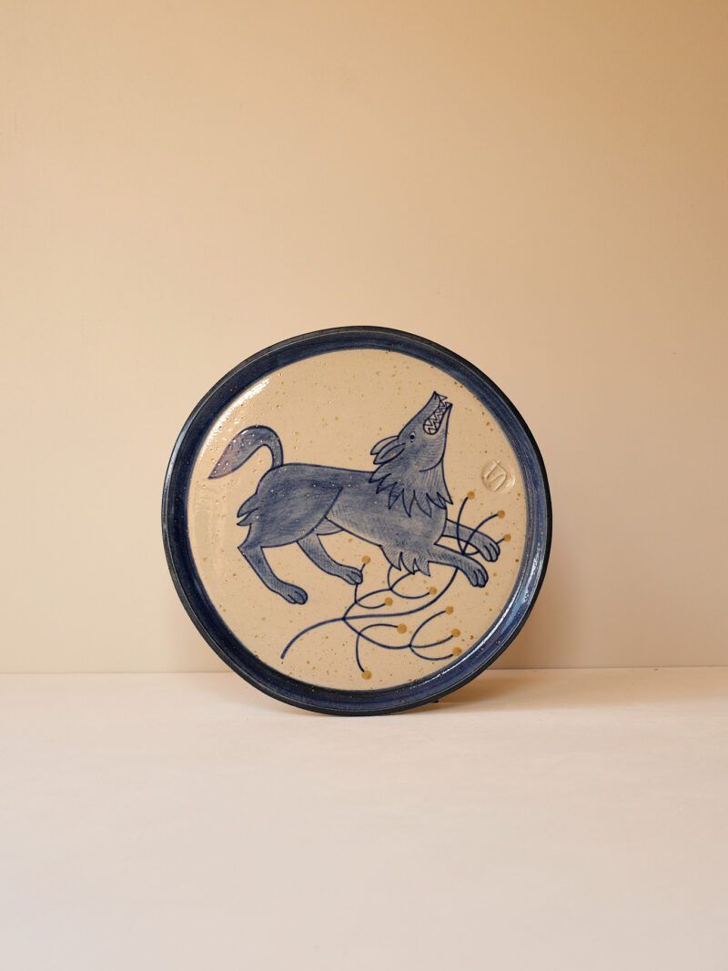 Fantastical Creature Wall Plate by Irina Silivestru