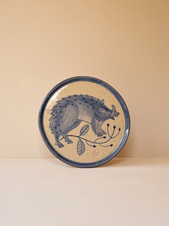Fantastical Creature Wall Plate by Irina Silivestru