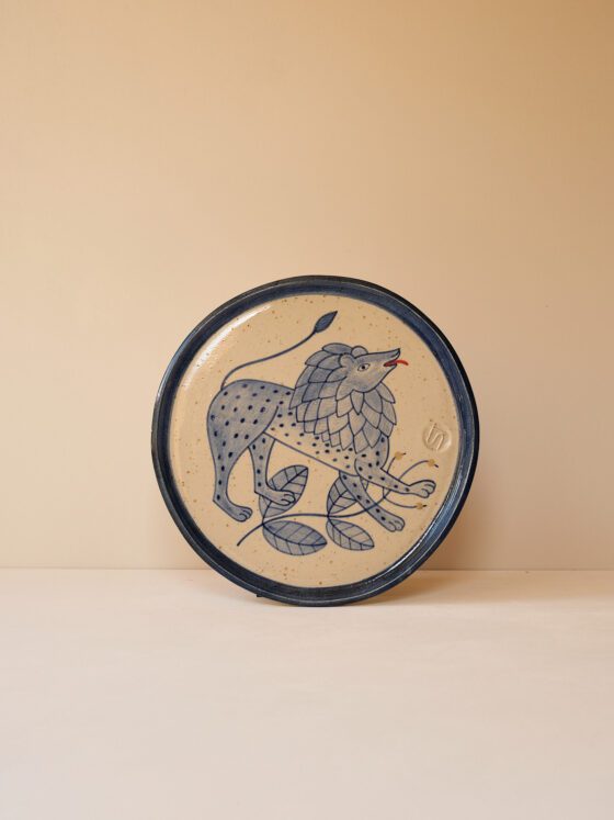 Fantastical Creature Wall Plate by Irina Silivestru