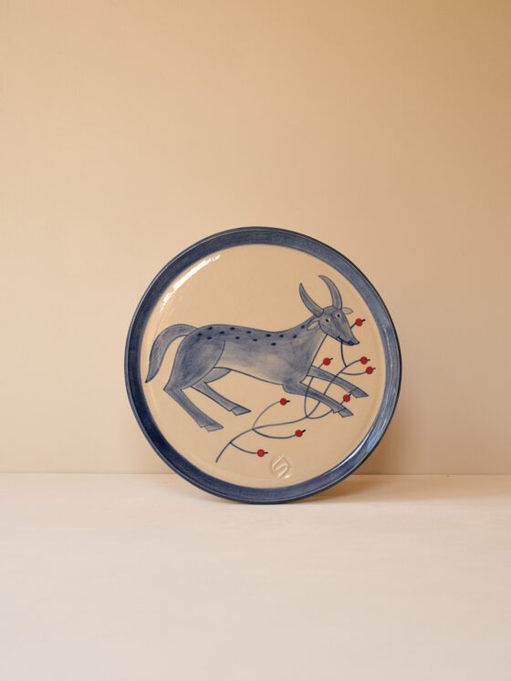Fantastical Creature Wall Plate by Irina Silivestru