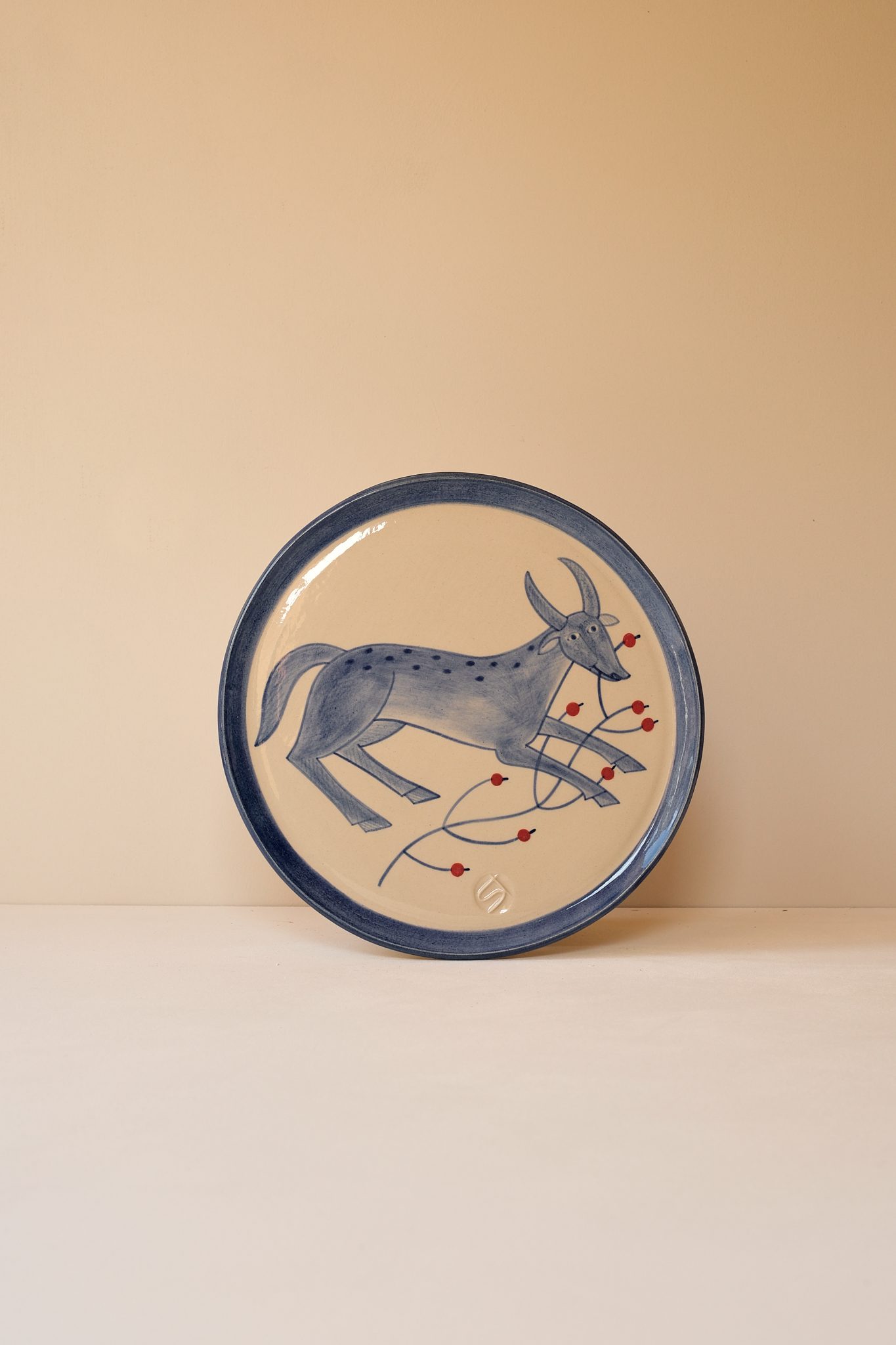 Fantastical Creature Wall Plate by Irina Silivestru