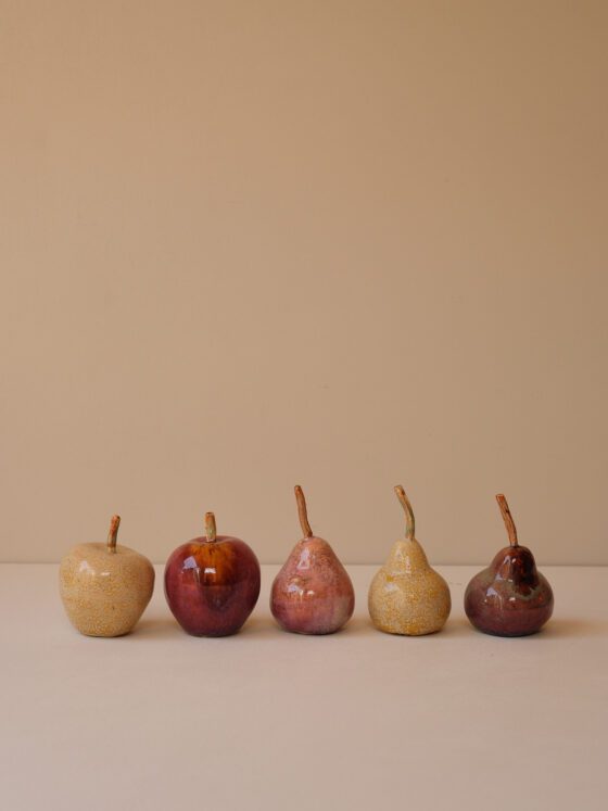 Porcelain Fruit Set by Paul Molloy