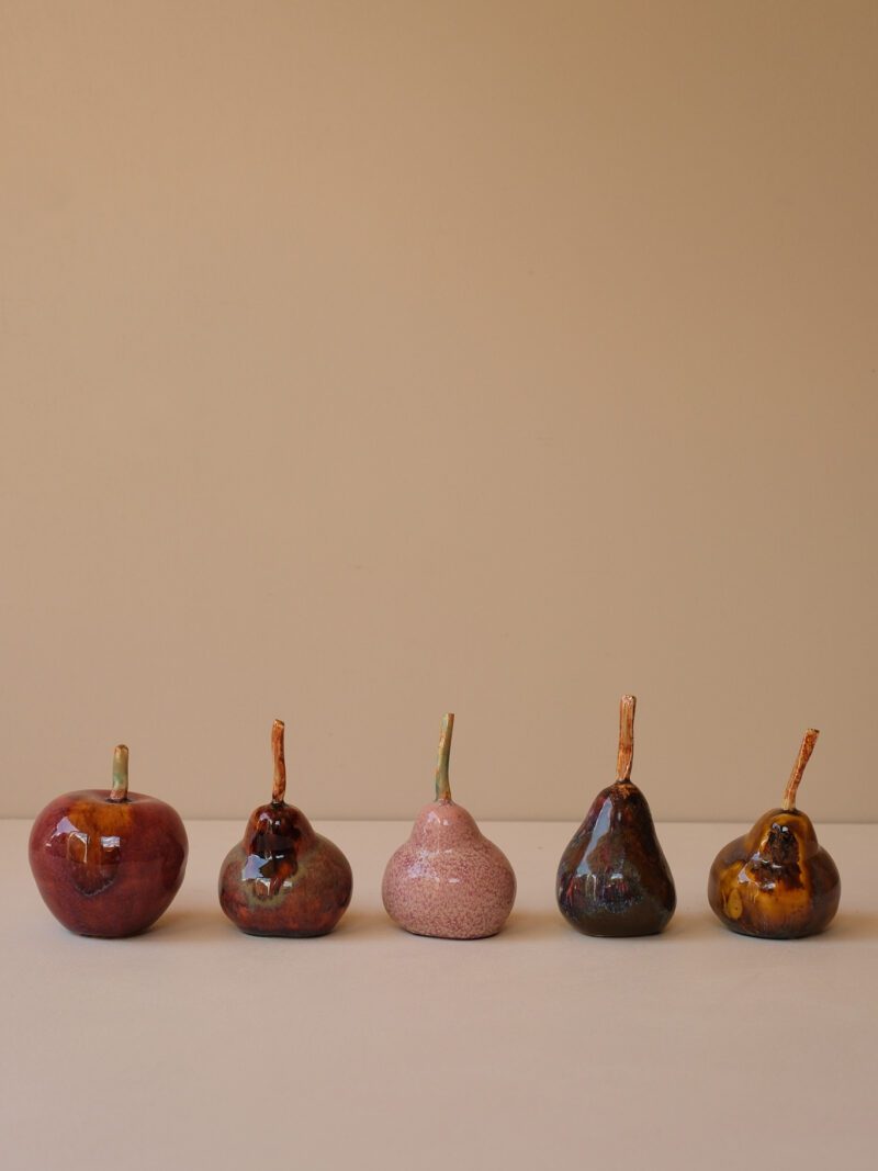 Porcelain Fruit Set by Paul Molloy