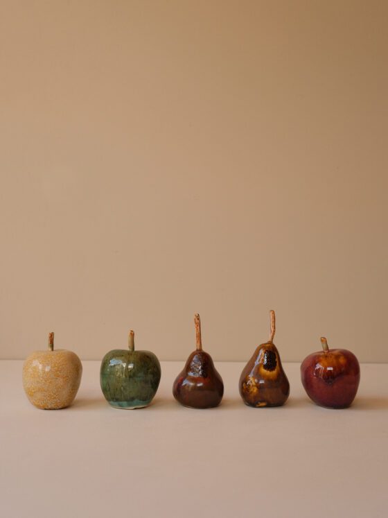 Porcelain Fruit Set by Paul Molloy