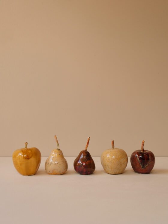 Porcelain Fruit Set by Paul Molloy