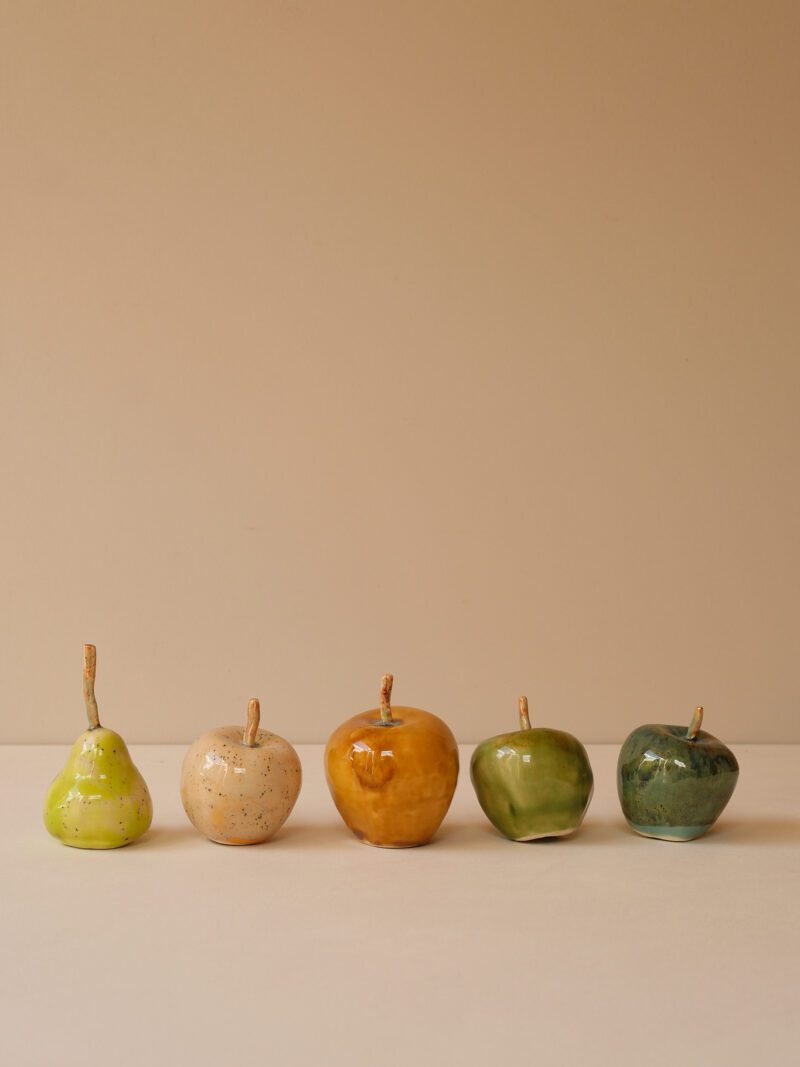 Porcelain Fruit Set by Paul Molloy