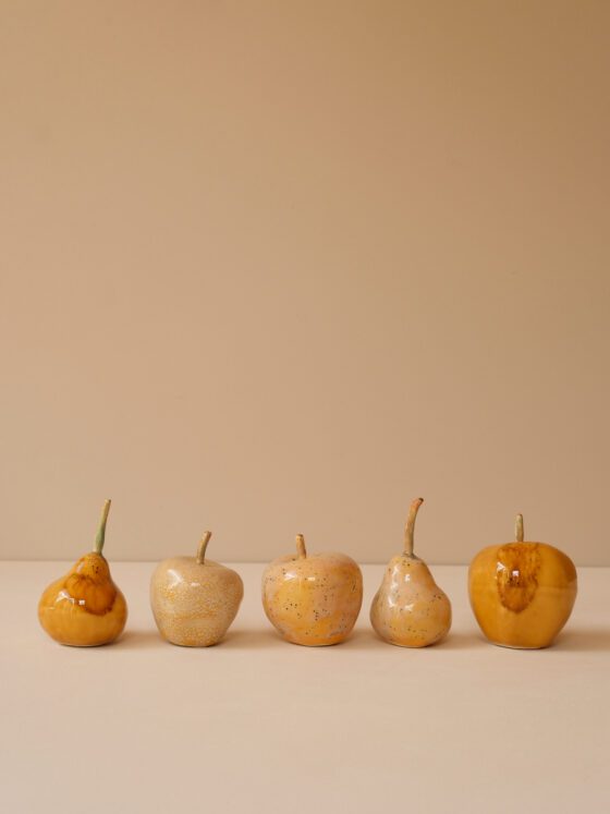 Porcelain Fruit Set by Paul Molloy