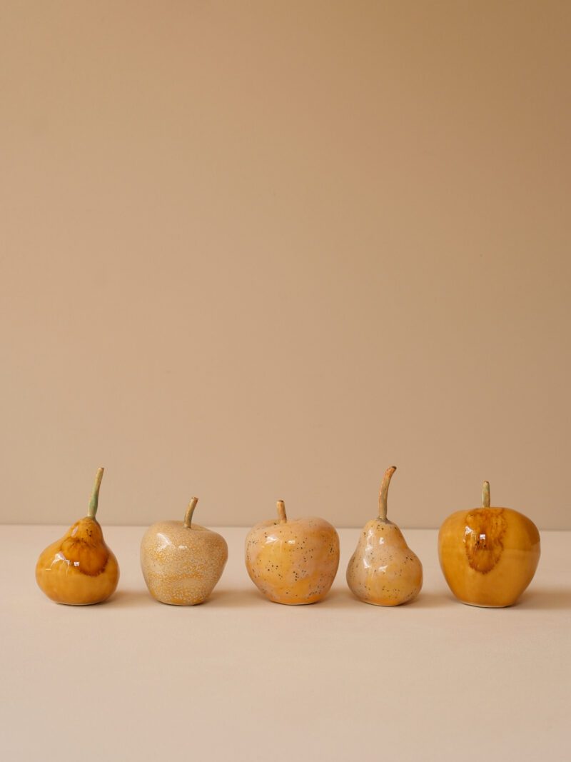 Porcelain Fruit Set by Paul Molloy