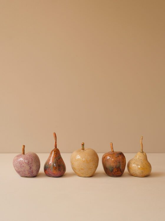 Porcelain Fruit Set by Paul Molloy