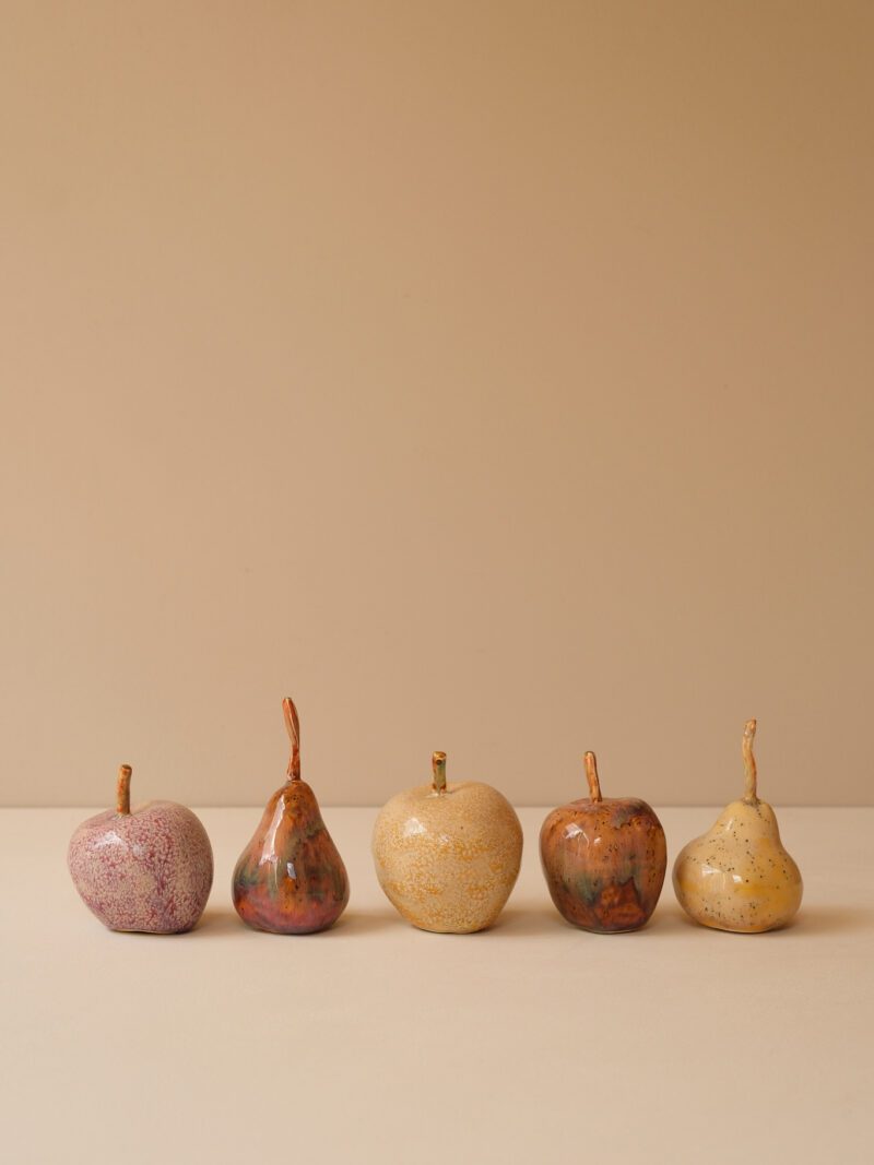 Porcelain Fruit Set by Paul Molloy