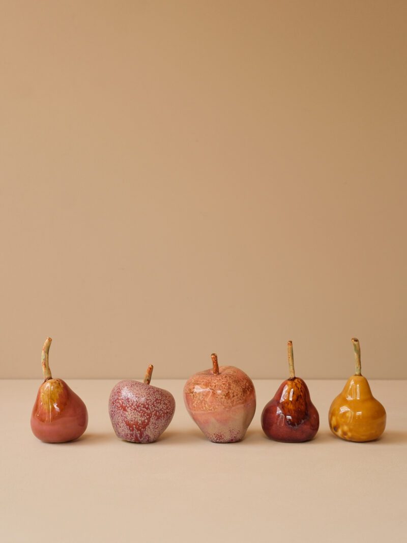 Porcelain Fruit Set by Paul Molloy