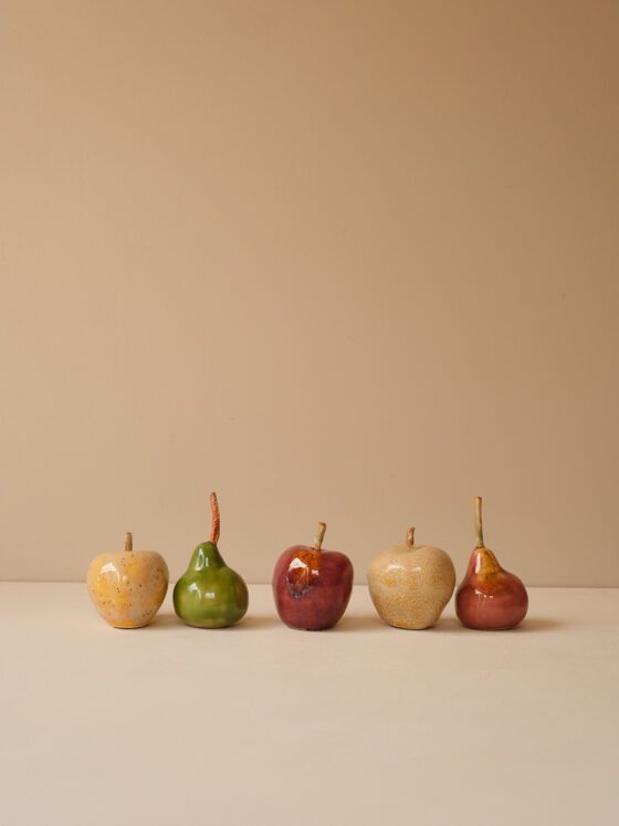 Porcelain Fruit Set by Paul Molloy